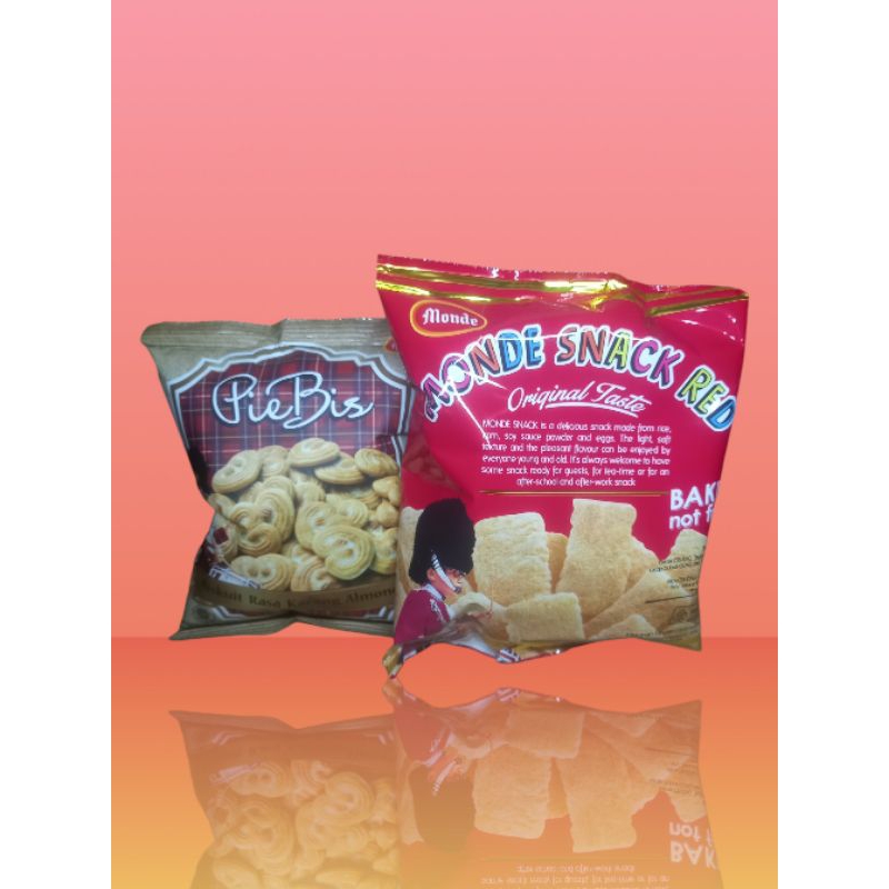 

PIEBIS 40GR & MONDE SNACK RED