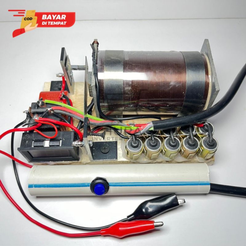 Inverter platina baja widia dilengkapi volmater accu full kondensor jumbo
