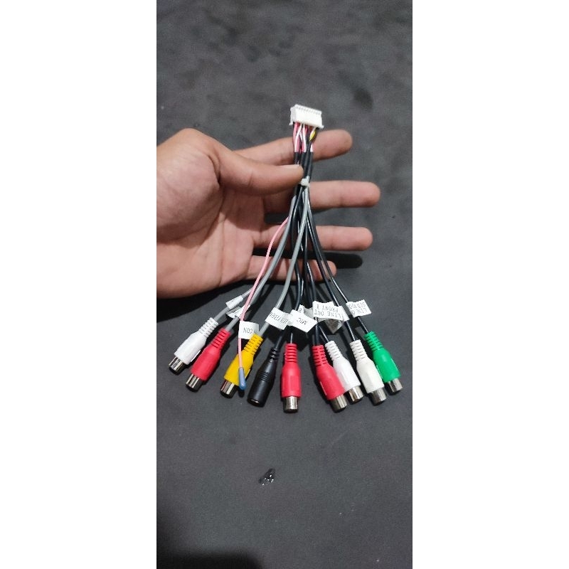 SOKET HEADUNIT ANDROID/KENWOOD UNIVERSAL Oem Expander/livina/brio/USB 1/2,Konektor Usb Xpander,Anten