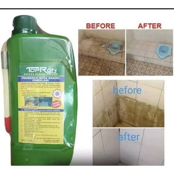 Topron pembersih keramik kerak kamar mandi pembersih toilet wc kamar mandi