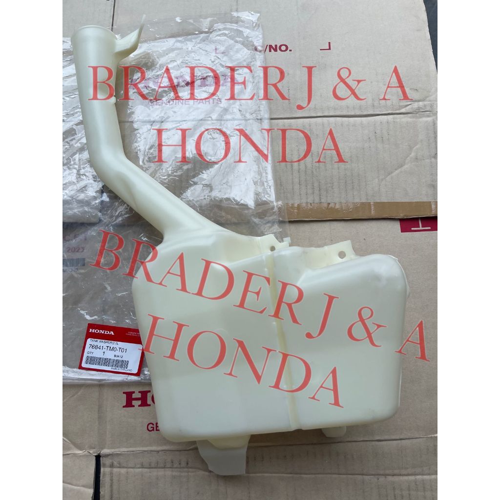 TABUNG BOTOL TANK WASHER PUMP AIR WIPER CITY GM2 IVTEC 2009 2010 2011 2012 2013 HONDA 76841-TM0-T01 