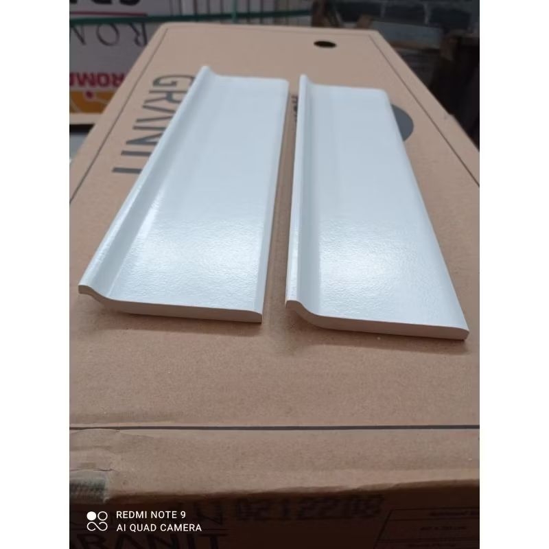 Keramik Roman Hospital Plint White SK83606 Keramik Skirting 8x30