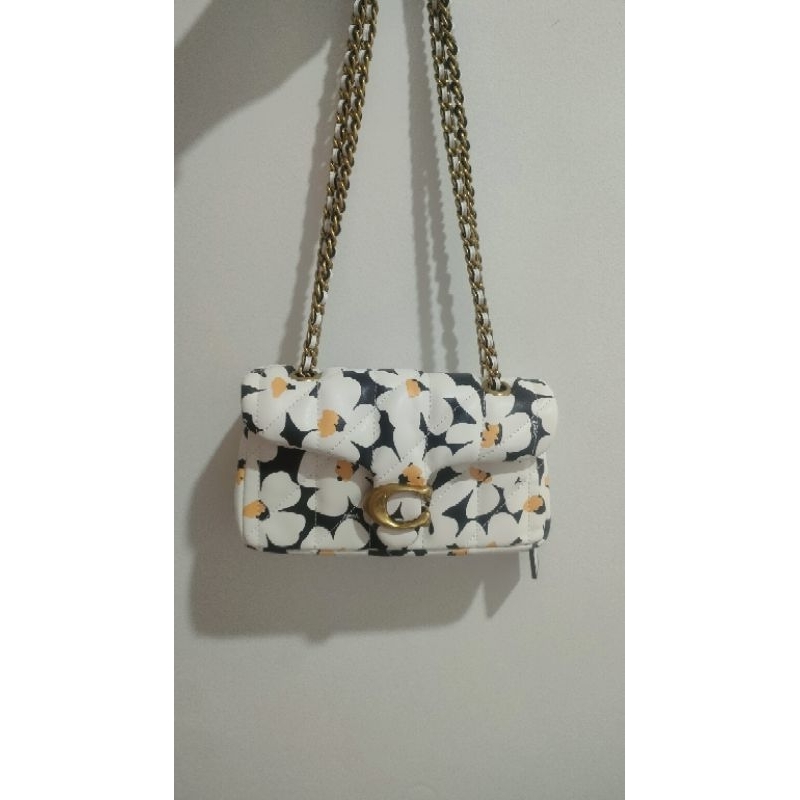 coach tabby floral like new