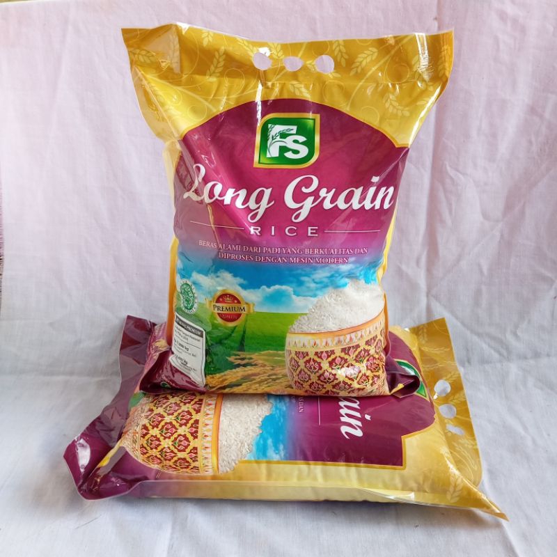 

BERAS PREMIUM FS Long Grain kemasan ungu 4KG