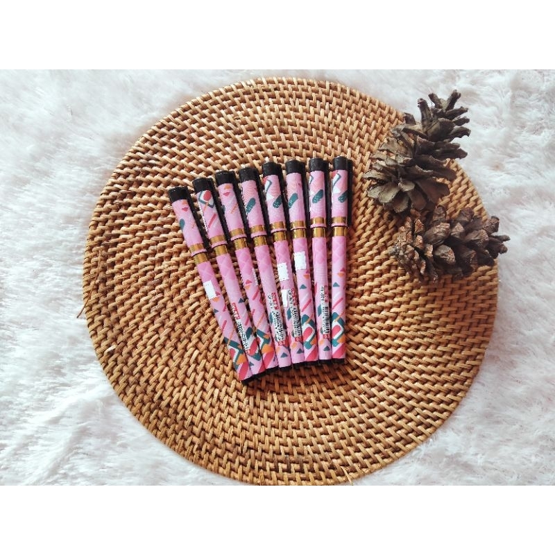 

pulpen Hitam Gel motif