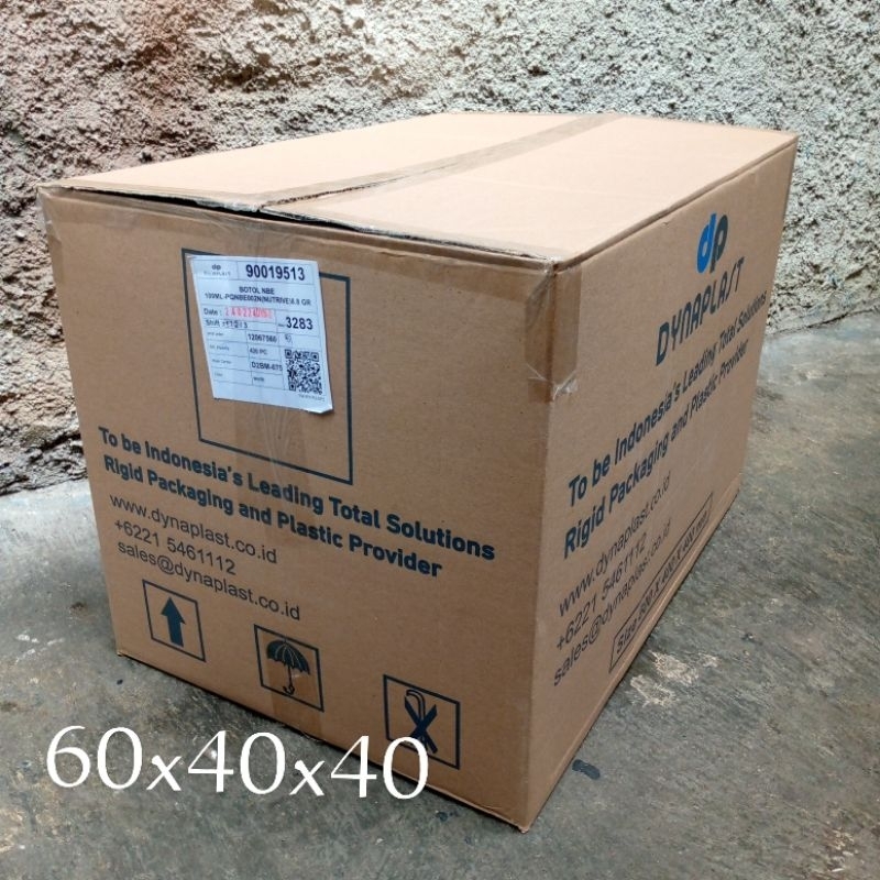 

KARDUS BEKAS/TEBAL/BESAR UKURAN 60X40X40 CM UNTUK PACKING BARANG PINDAHAN DLL