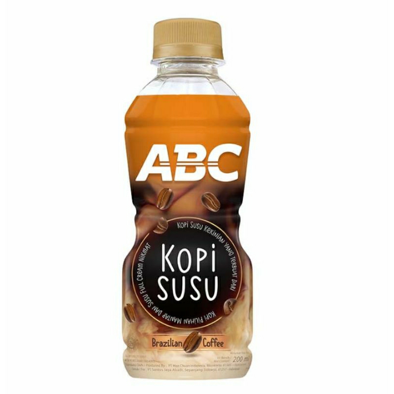 

ABC kopi susu 1 karton isi 24 botol @200ml