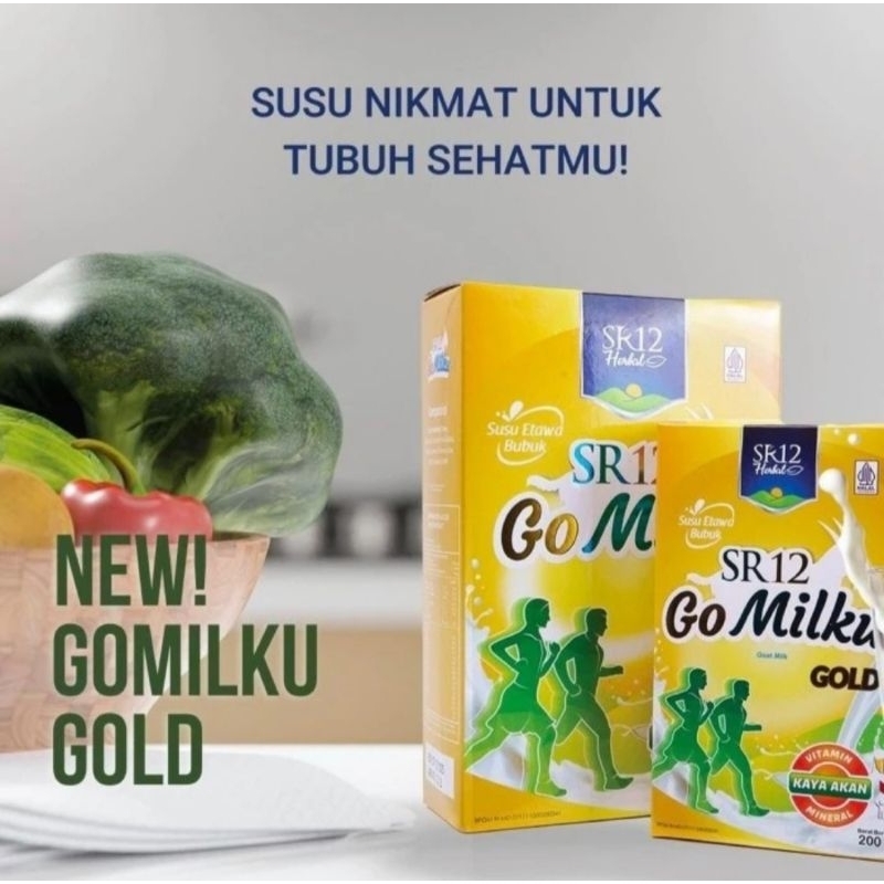 

Susu Etawa Gold - GoMilku Gold SR12 - Susu Kambing Etawa Khusus Lansia dan dewasa - Membantu Meningkatkan Kesahatan Tulang Dan Sendi