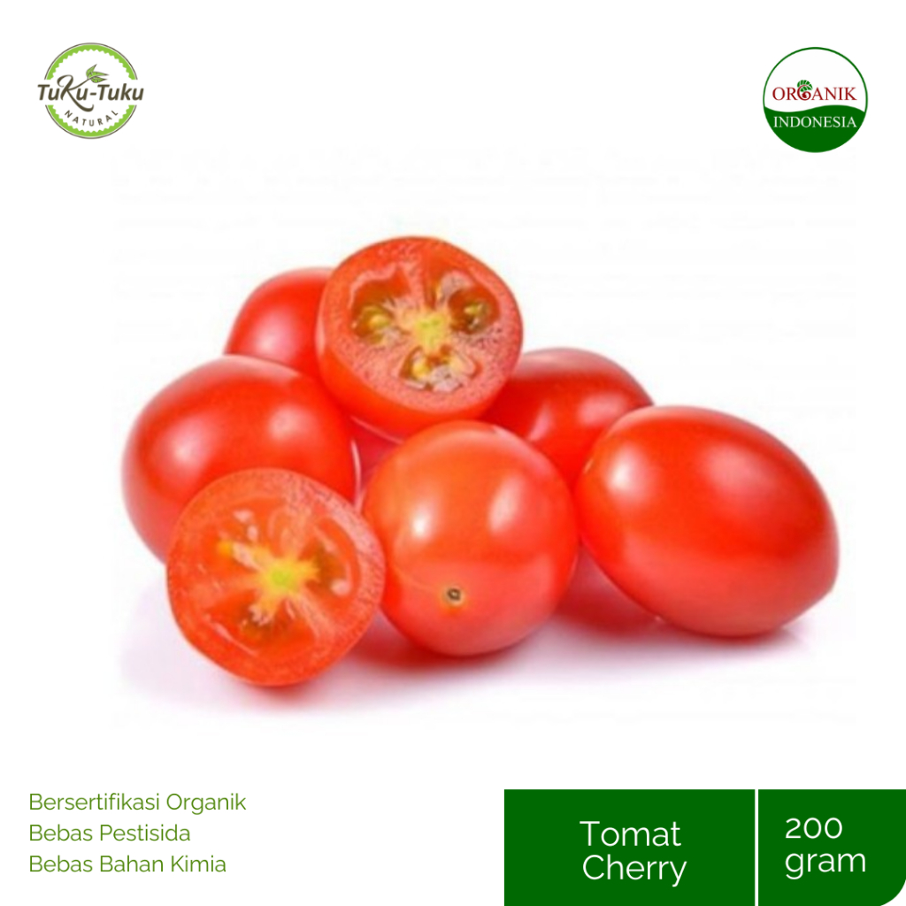 

TOMAT CHERRY ORGANIK BSP 200GR