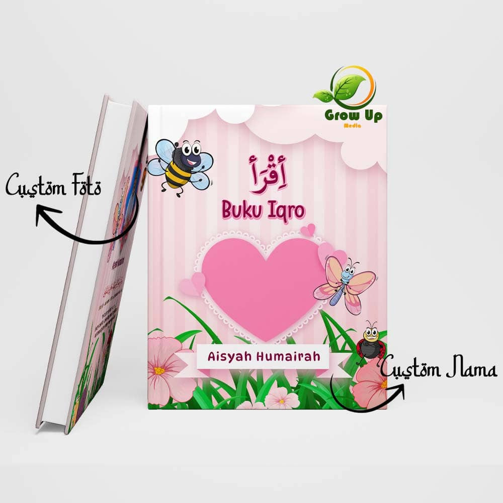 Iqro Custom Nama Dan Foto Iqro Berwarna