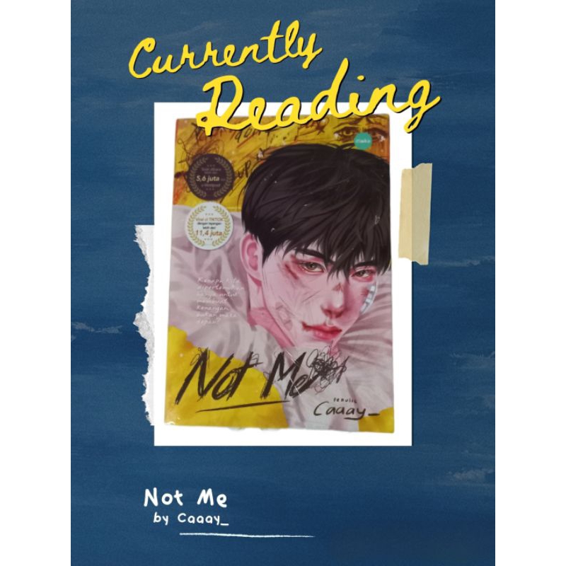 Preloved novel murah - novel original Not Me by caaay_