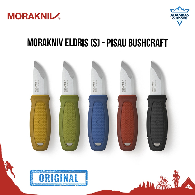 Pisau Morakniv Eldris (S) - Pisau Bushcraft Stainless Steel