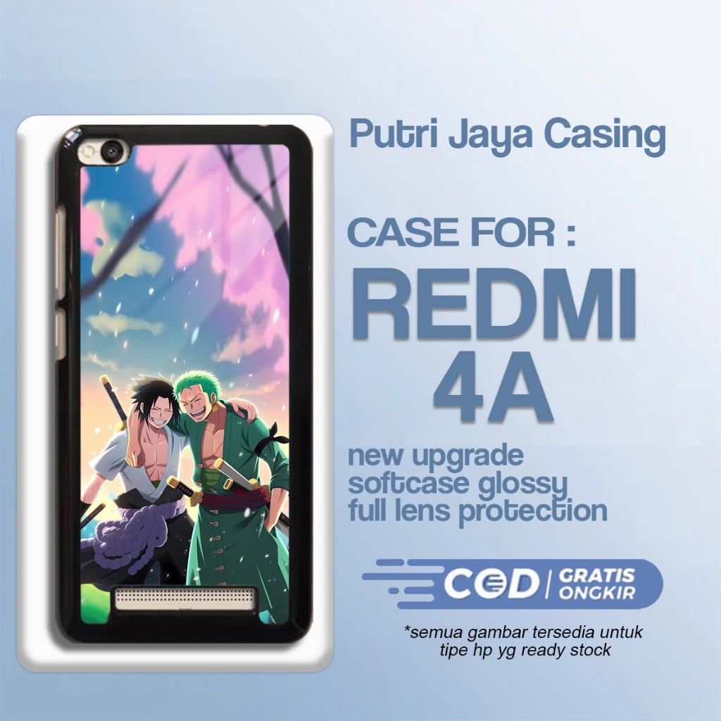 Case Xiaomi Redmi 4A Terbaru Anime Baru Hardcase Softcase Glossy Casing Redmi 4A termurah Terlaris