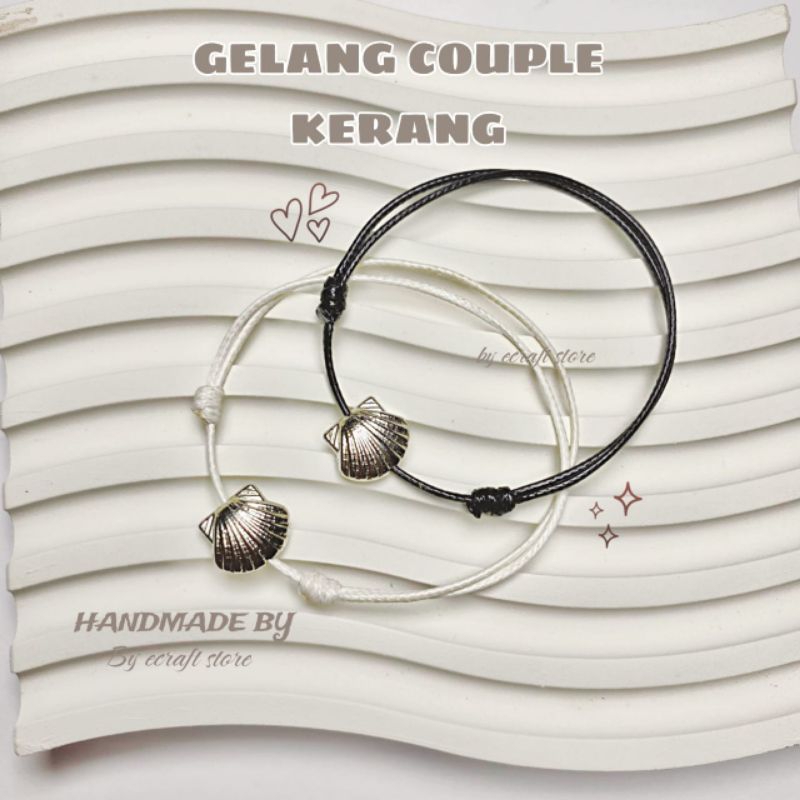 GELANG TALI MANIK KERANG // SHELL BRACELET // GELANG TALI ANTI AIR // GELANG TALI // GELANG COUPLE
