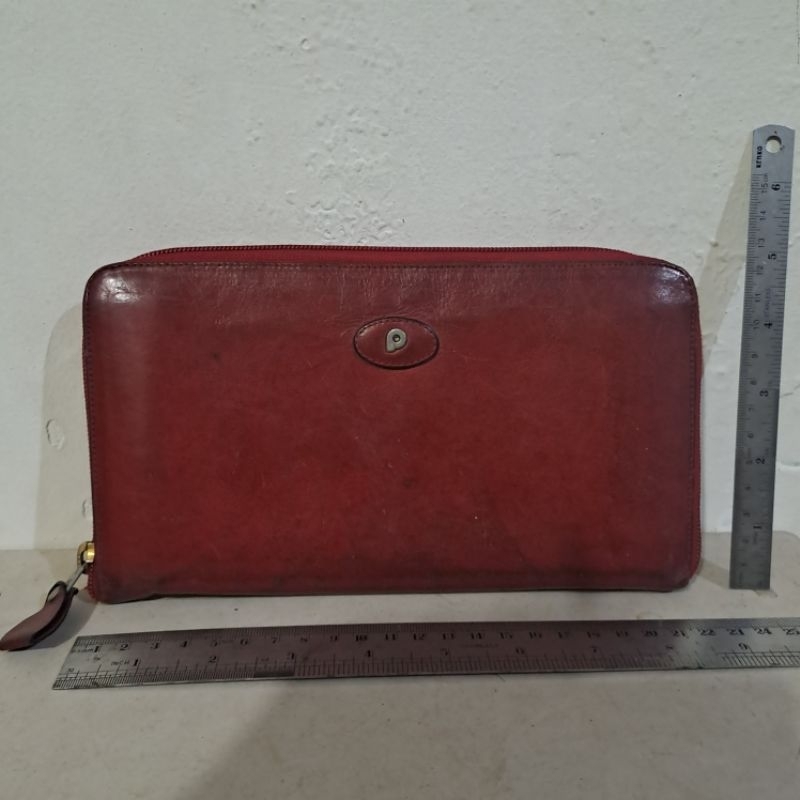 Dompet wanita papillon vintage merah preloved
