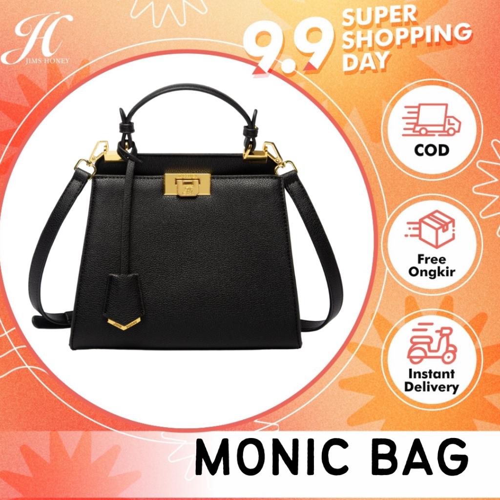 JIMS HONEY MONIC BAG Tas Selempang dan Hand Bag Wanita Slingbag Cewek JimshoneyTrendy Elegan