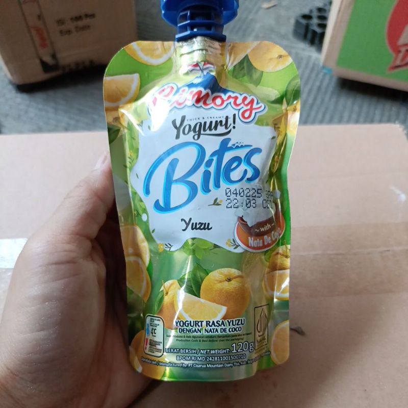 

cimory yogurt bites yuzu 120gr