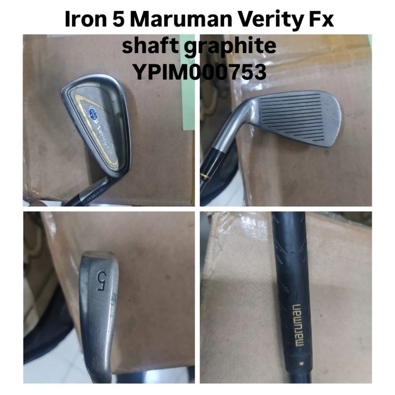 Stik golf Iron 5 Maruman Verity Fx shaft graphite Bekas