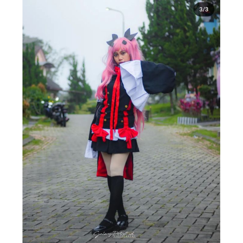 [COSPLAY] Kostum Krull Tepes From Owari No Seraph No wig