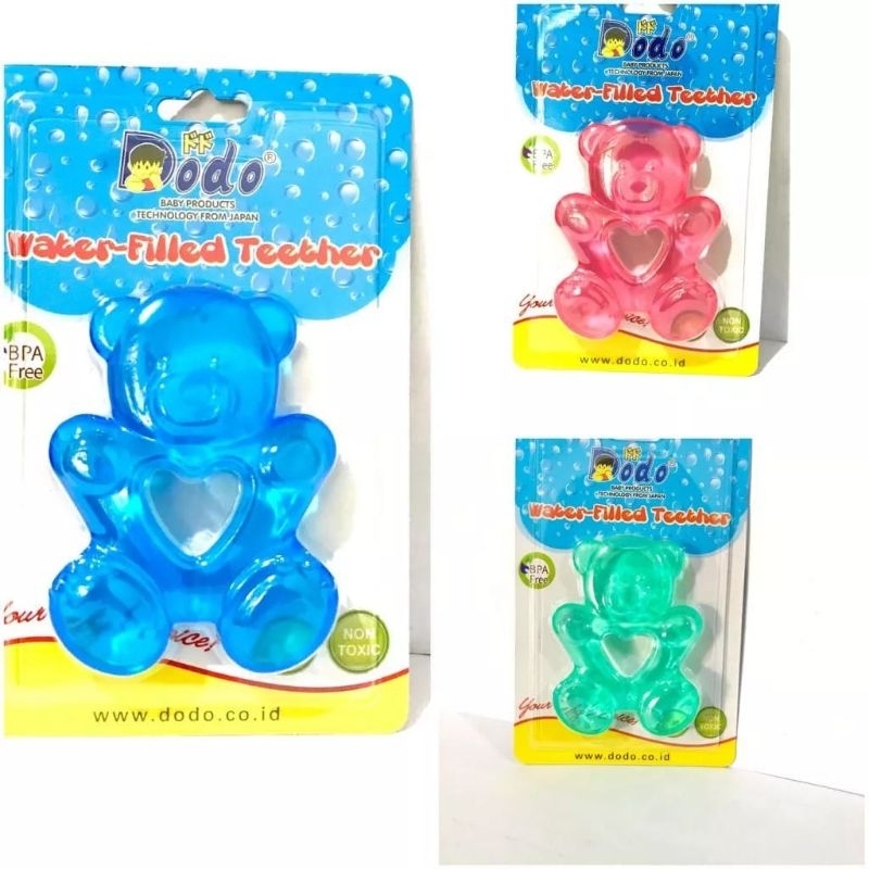 Dodo Water Field Teether/Gigitan Bayi Bermotif Isi Air