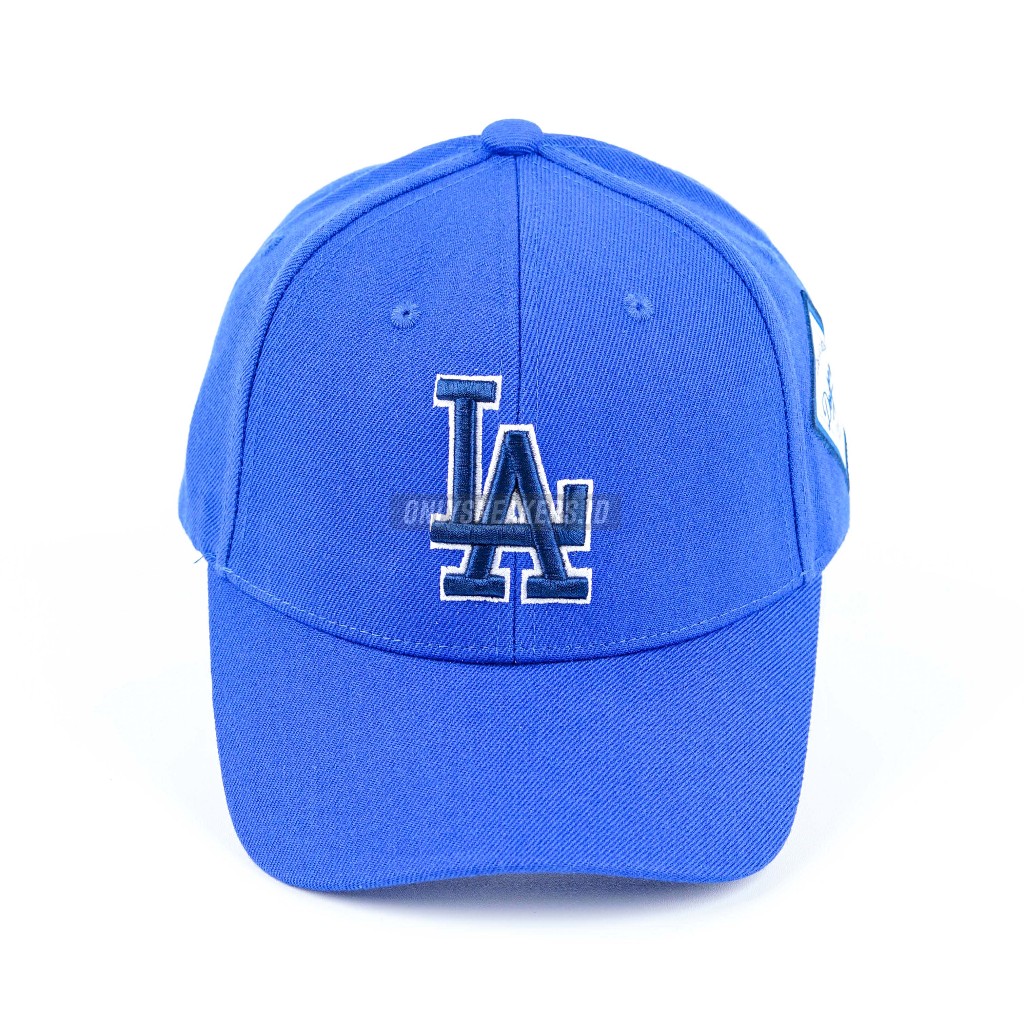 MLB STAMP BALL CAP LA DODGERS VINTAGE BLUE (100% AUTHENTIC)