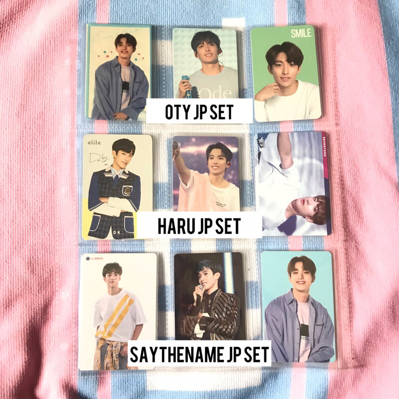 SEVENTEEN ODE TO YOU / SAY THE NAME / HARU JAPAN DVD PHOTOCARD DK DOKYEOM