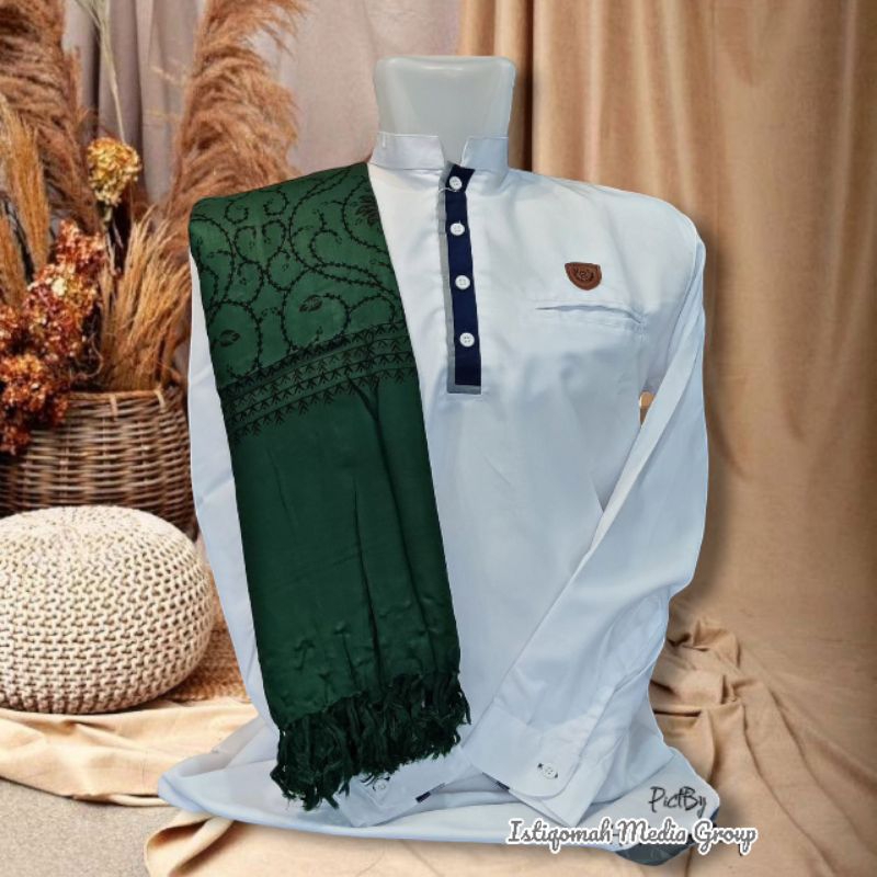 Sorban Kashmir Batik Original Tebal | Sorban Santri Pondok | Sorban Arab