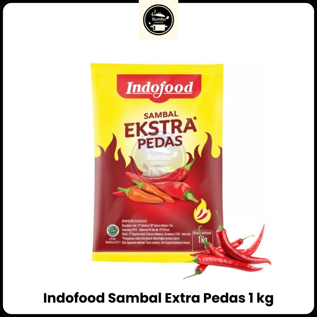 

Indofood Sambal Extra Pedas 1 kg