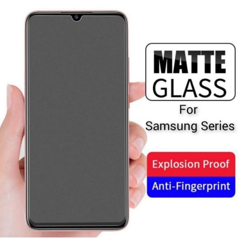Tempered Glass Matte Glass 9H Full Layar Samsung A04 A04 Core A04E A04s A13 4G A13 5G A14 4G A14 5G 