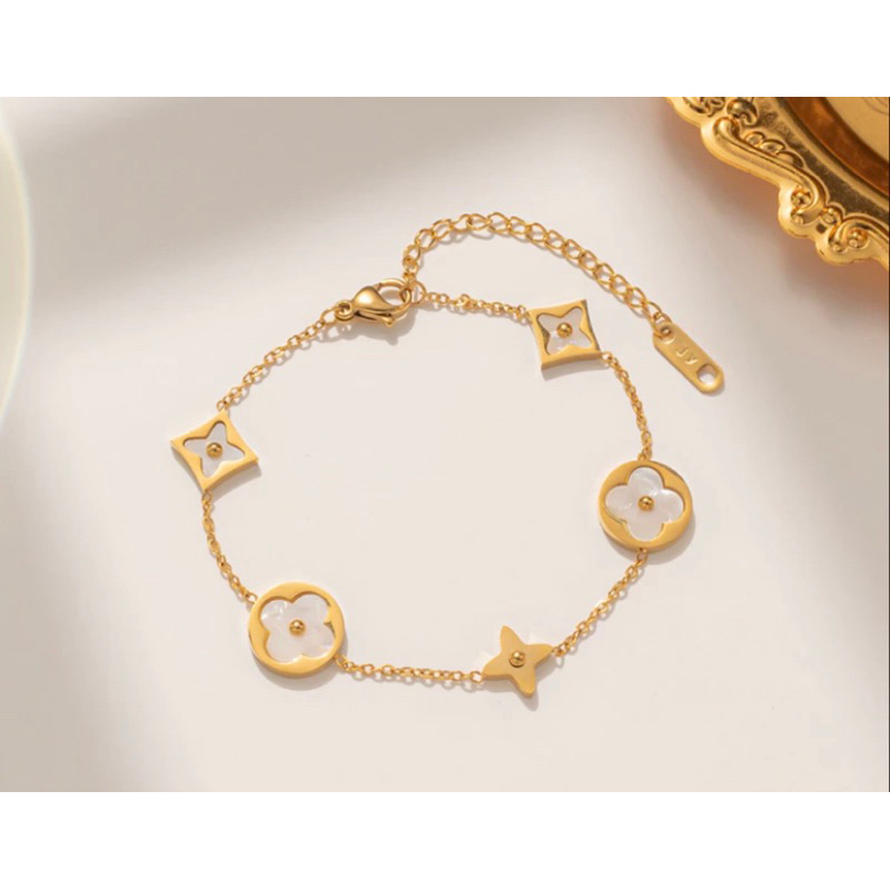 gelang titanium rantai kecil