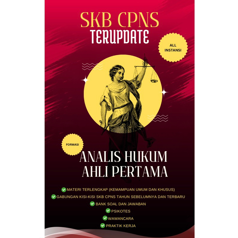 TERUPDATE SKB ANALIS HUKUM AHLI PERTAMA