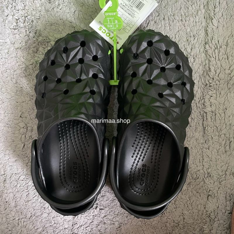 crocs geometric clog k ORIGINAL store indo sepatu sandal anak wanita pria kids