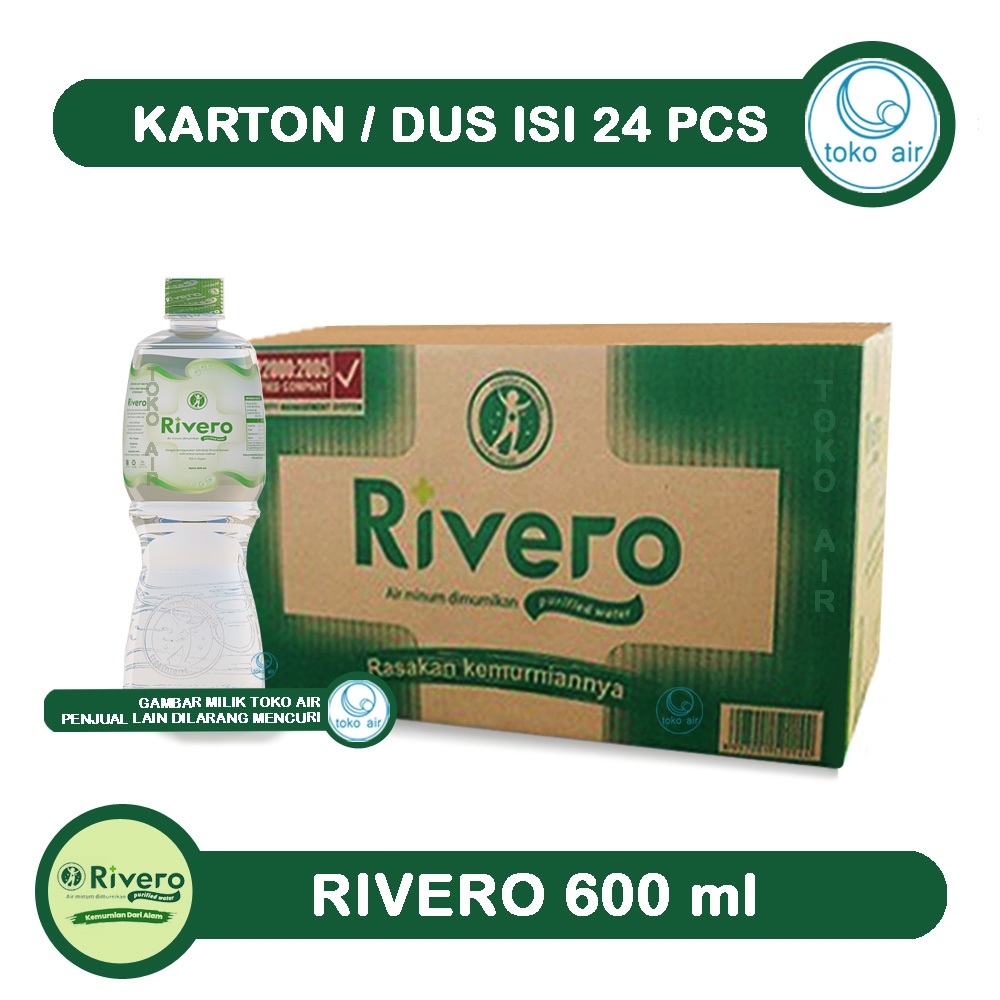 

Rivero 600 ml - Air Demineral & Air Reverse Osmosis