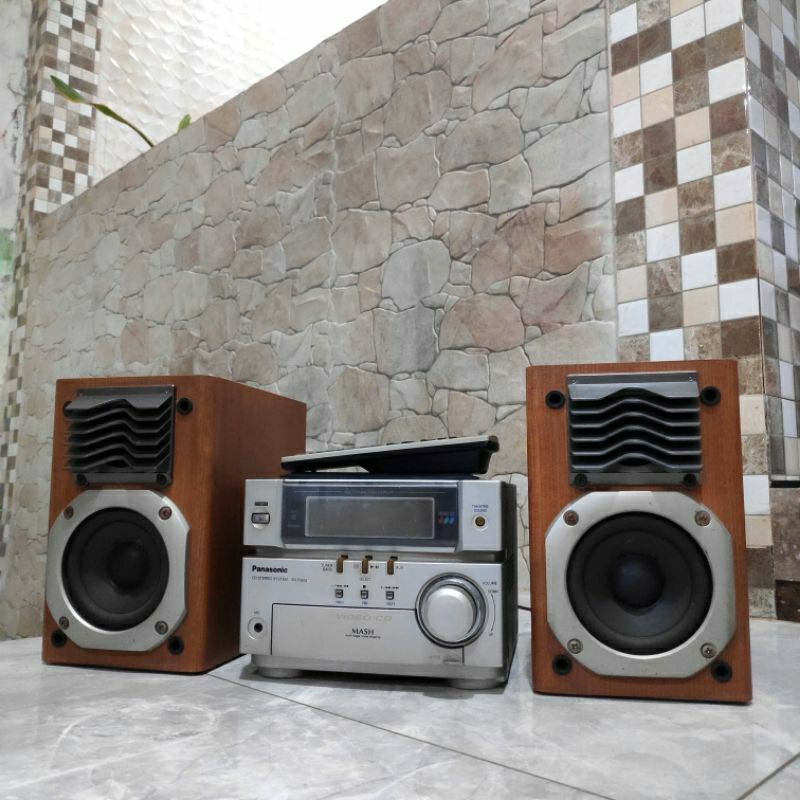 Speaker Bookshelf Micro Hifi Panasonic Second