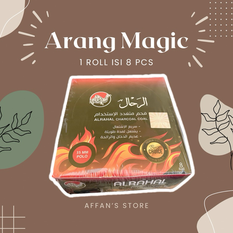 ARANG MAGIC ALRAHAL ARANG BUKHUR