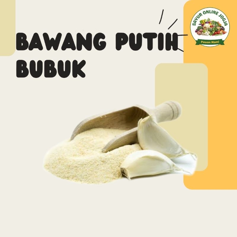 

Bawang putih bubuk sachet - PAWON MAMI SAYUR ONLINE JOGJA