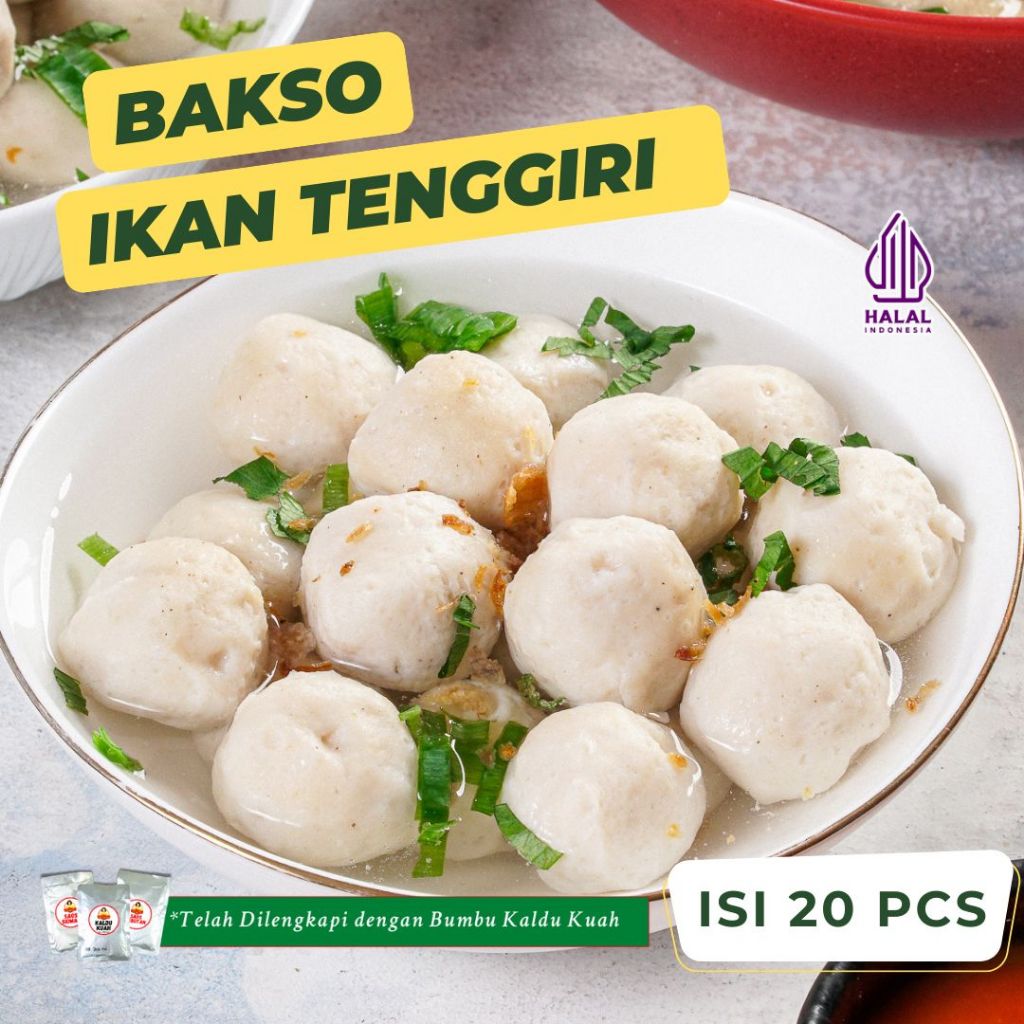 

Bakso Ikan Baso Ikan TENGGIRI Premium Homemade