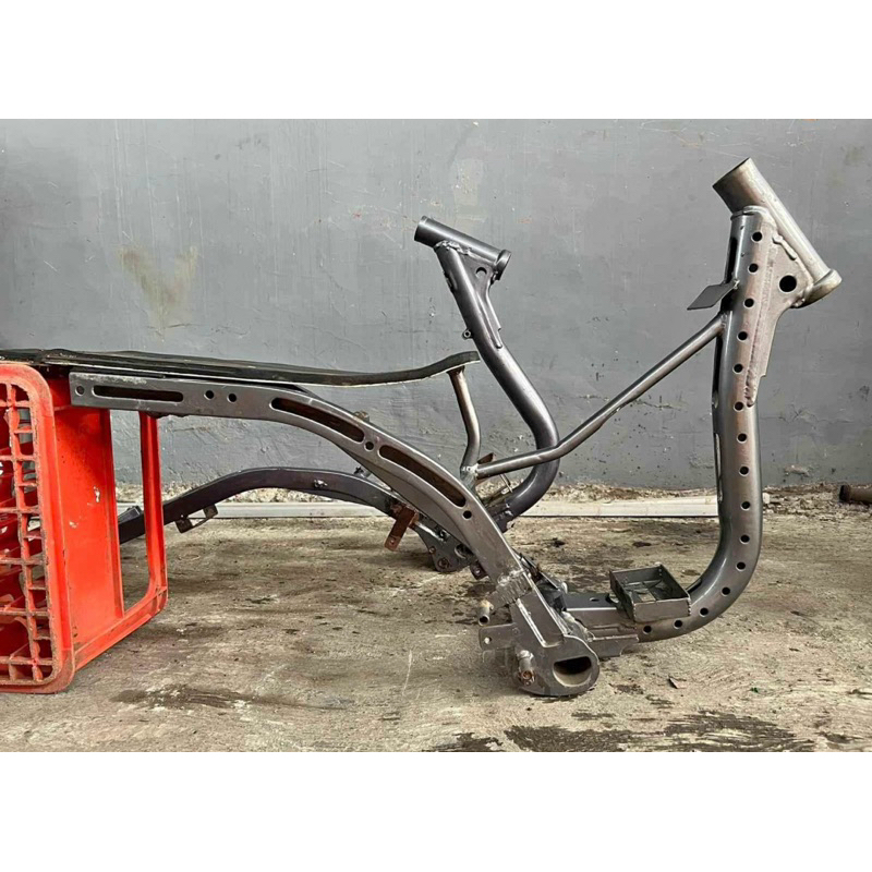 rangka besi honda beat drag semi tuneup