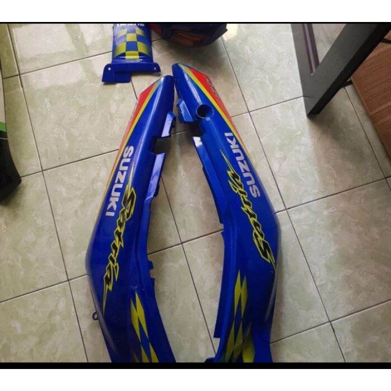 cover body satria 2 tak lumba, body Suzuki satria lumba 2 tak promo termurah