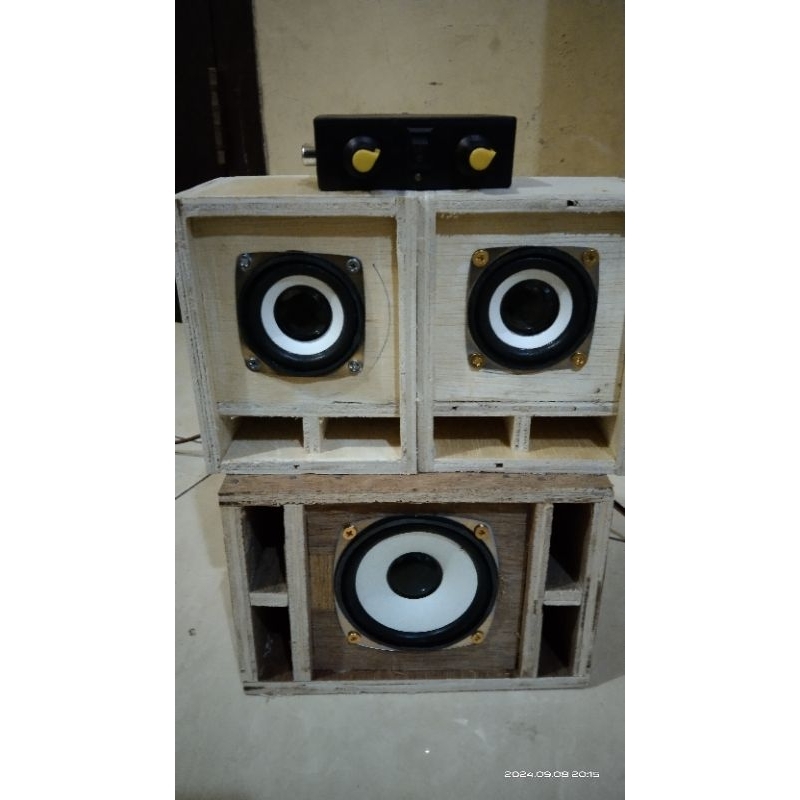 miniatur sound sistem, sound sistem untuk dalam rumah atau kamar