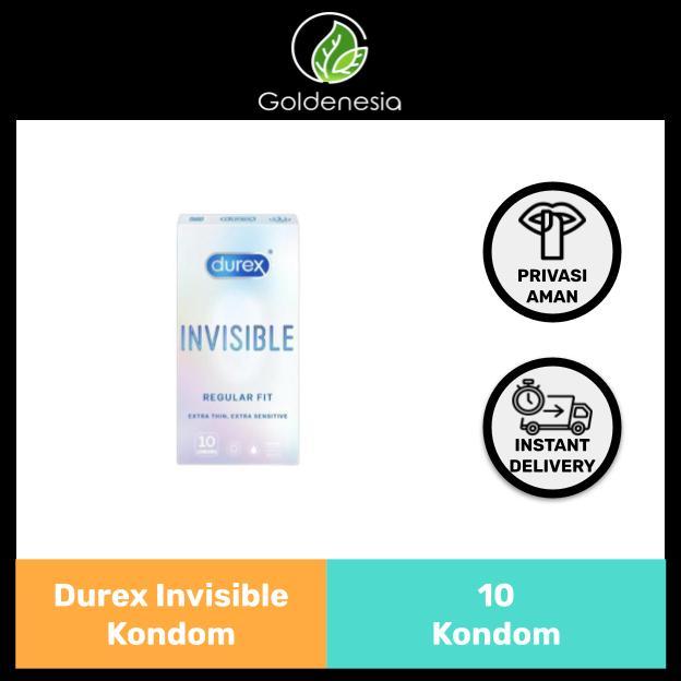 Kondom Durex Invisible Intense 10 Pcs