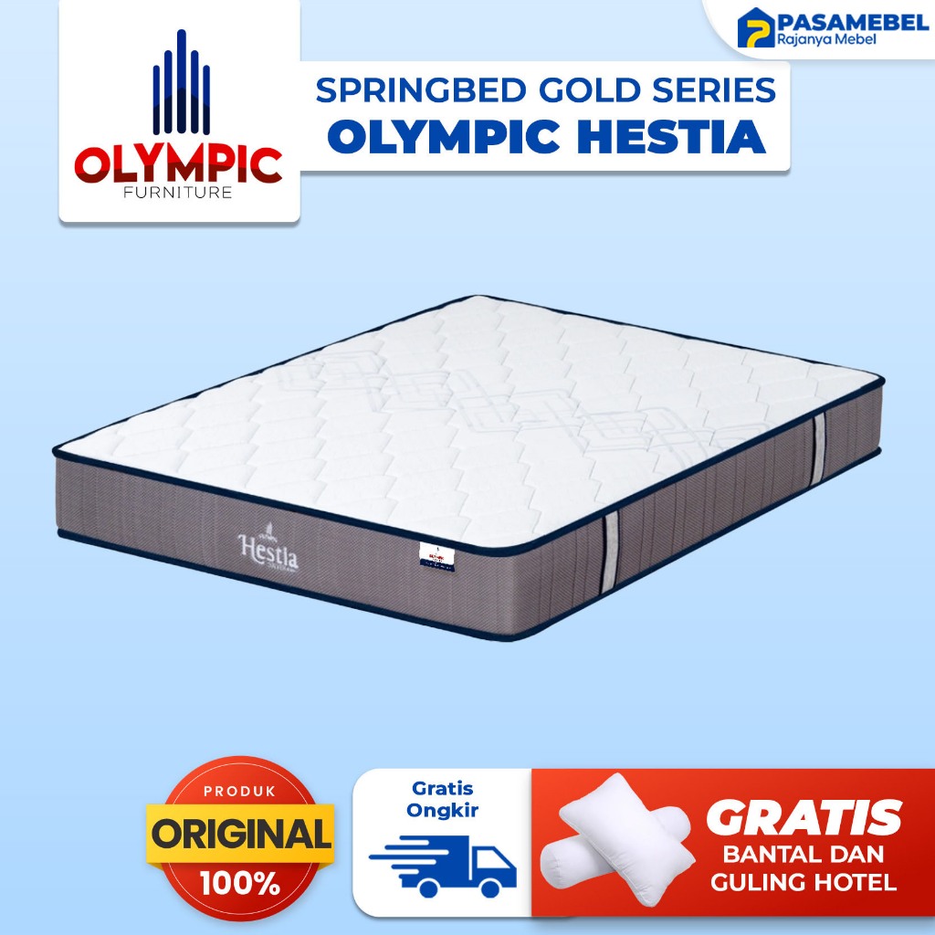 Springbed OLYMPIC HESTIA SILVER SERIES - Kasur Matrass Mattress Ranjang