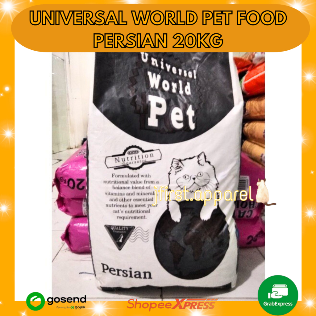 UNIVERSAL PERSIAN 20KG | MAKANAN KUCING  UNIVERSAL PERSIAN KHUSUS INSTANT