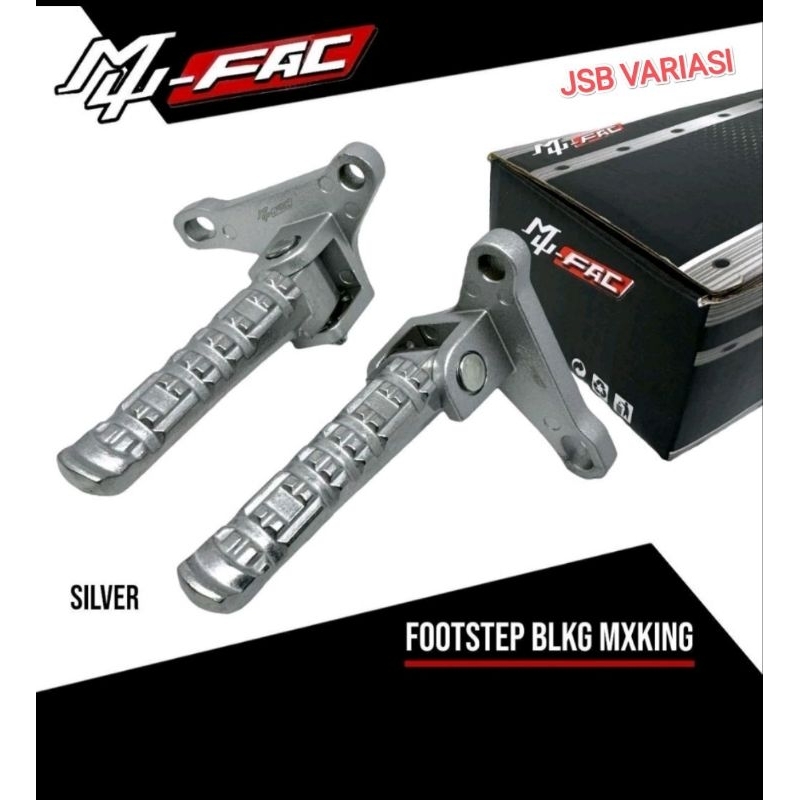 FootStep Belakang Injakan STEP Belakang MuFAC Untuk Motor MX KING Pnp bos jsb variasi