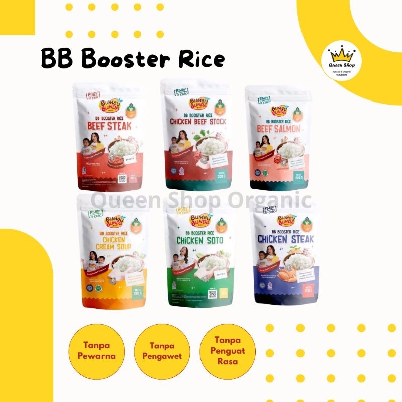 

Bumbu Bunda Elia Beras BB Booster/ Nasi Instan/ BB Booster Rice 200g