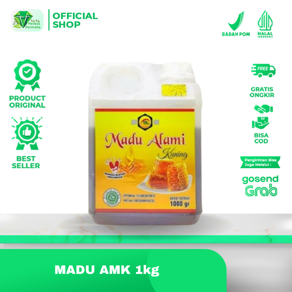 

AMK - Madu Kuning Alami 1kg & 500gr