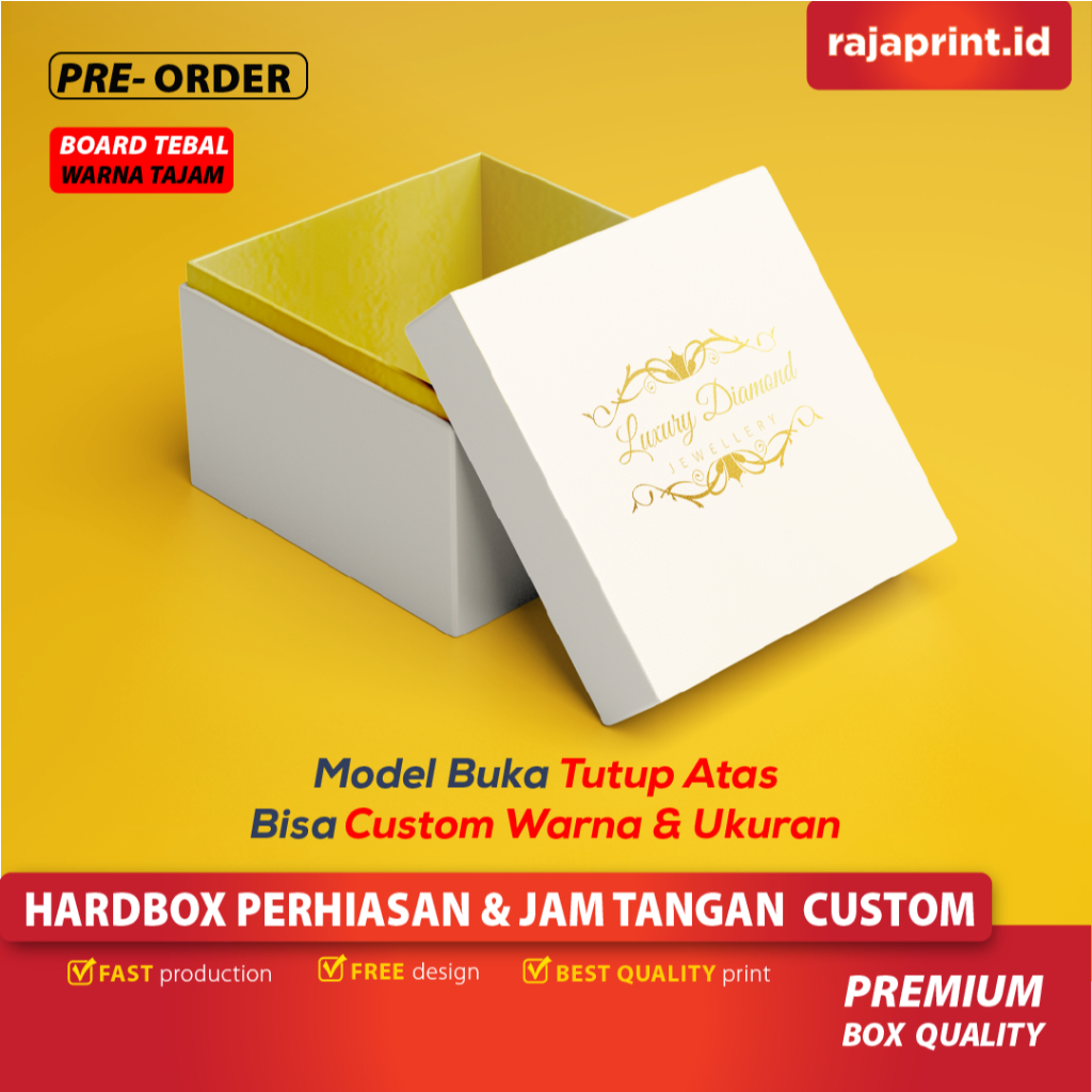 

CUSTOM BOX JAM TANGAN / BOX HADIAH / BOX WEDDING / BOX BRIDESMAID / GIFT BOX CUSTOM MURAH / BOX PERHIASAN / GIFT BOX REQUEST UKURAN