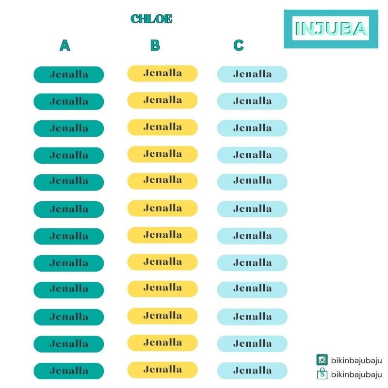 

Print Label Baju Anak/Sticker Label Baju Nama Anak Costum