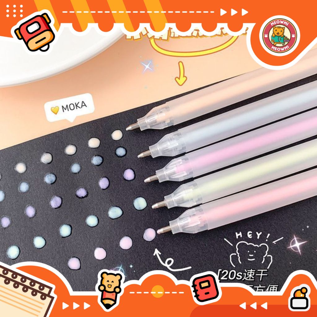 

Glue Pen Pulpen Lem Warna Pastel Dot Glue Lem kertas Lem Stick DT0016