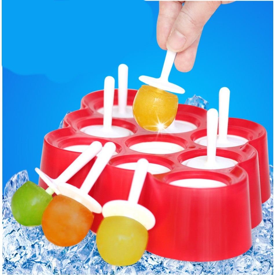 Cetakan Es Batu Cetakan Es Krim Stik Es Krim Penyimpanan Ice Cream Anak Cokelat Jelly Mode Tekan Pre